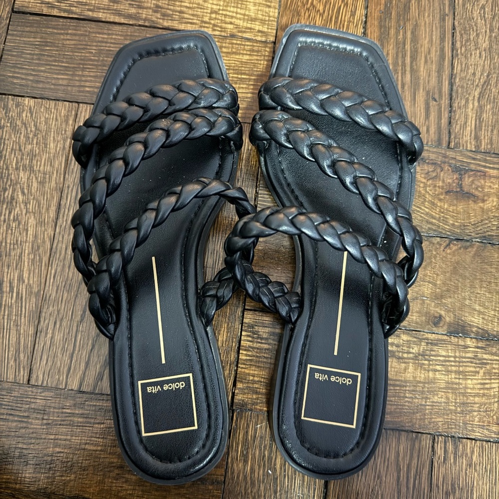 Dolce vita black sandals